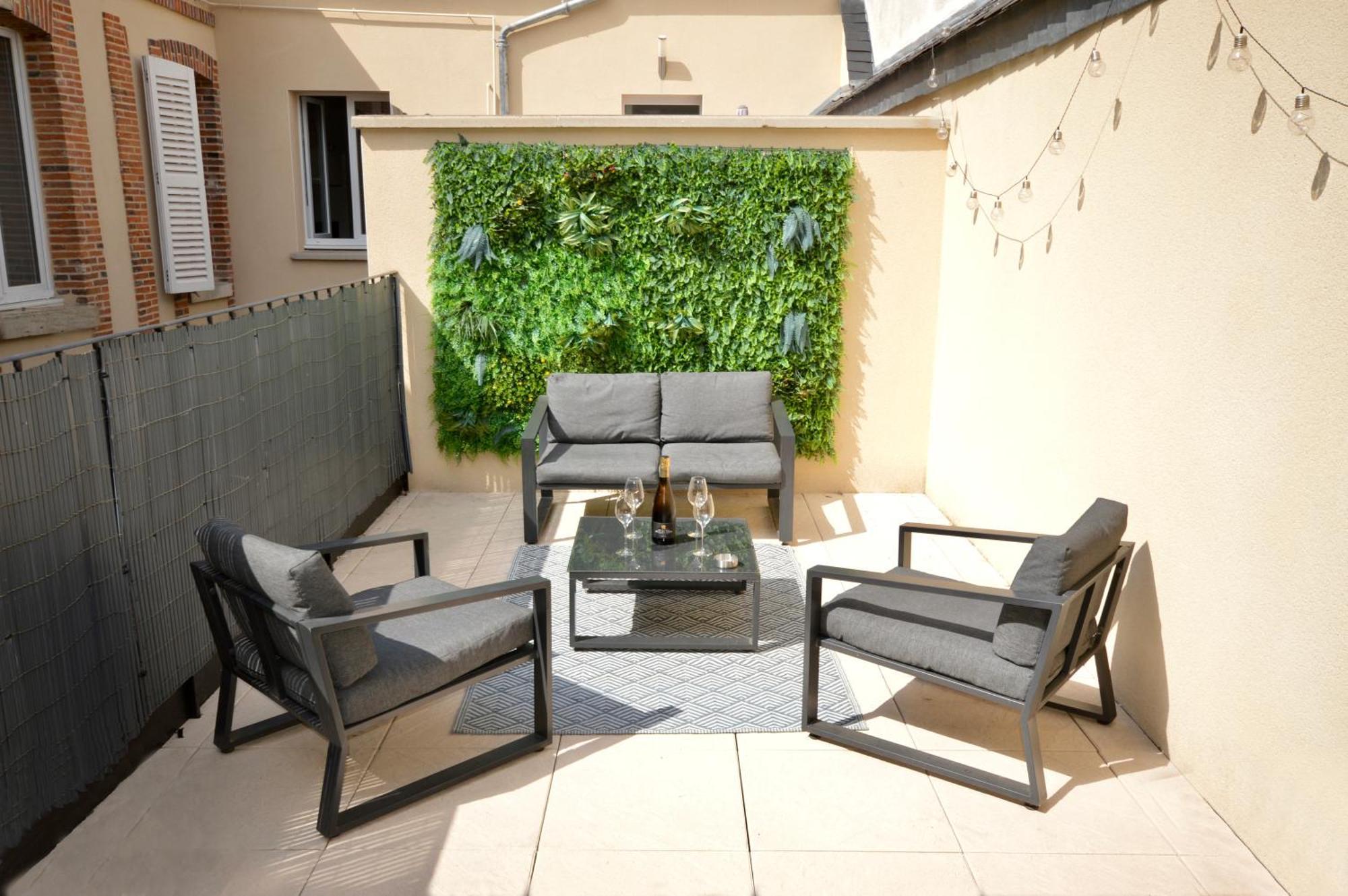 Epernay Prestige, Appartement Avec Terrasse Екстер'єр фото